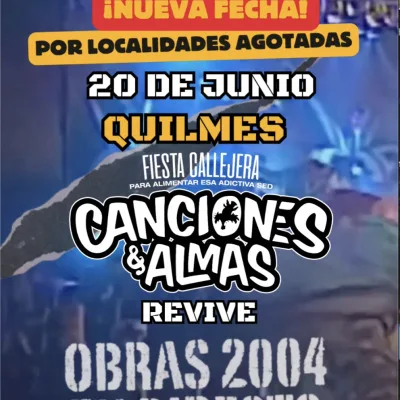 Canciones y Almas en Club Tucumán QUILMES - Revive OBRAS 2004 | Fecha 2