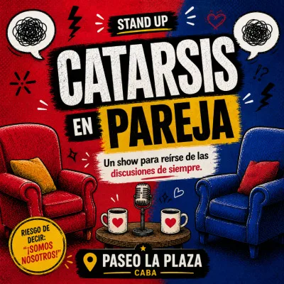 Catarsis en Pareja Stand Up - Paseo la Plaza