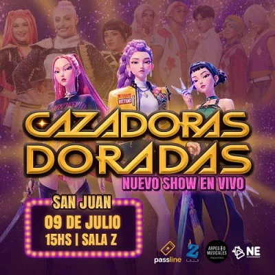 CAZADORAS DORADAS - NUEVO SHOW en Sala Z.