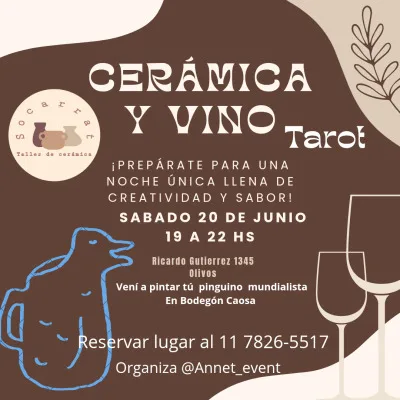 Cerámica & vinito