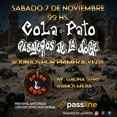 Cola de Pato  - Pasajeros de la Noche