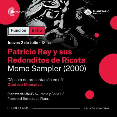 COSMOFONÍAS:MOMO SAMPLER - PR  y sus redonditos de ricota (2000)