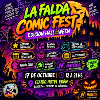 La Falda Comic Fest - Edicion Halloween