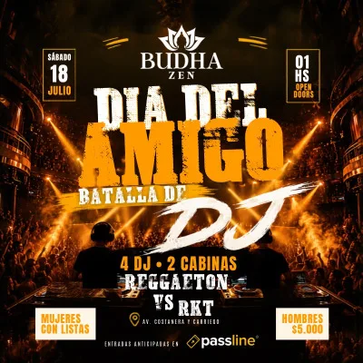 Día del Amigo Budha Zen