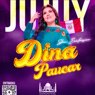 DINA PAUCAR JUJUY - DOMINGO 12 DE JULIO
