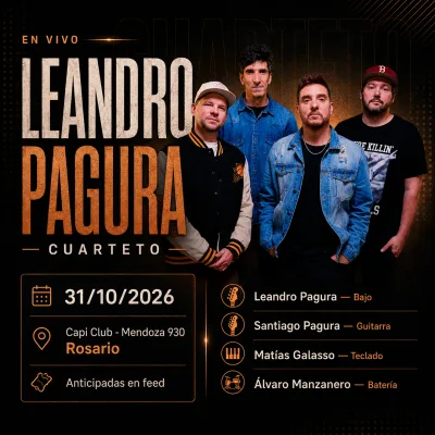 LEANDRO PAGURA CUARTETO