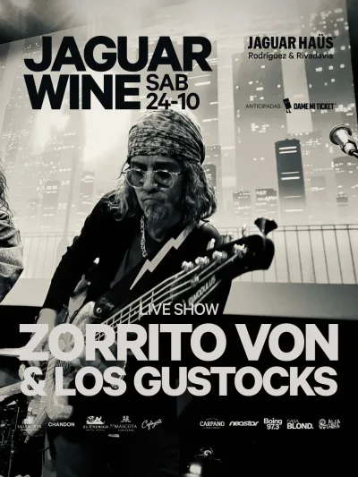JAGUAR WINE EL ZORRITO VON & LOS GUSTOCKS