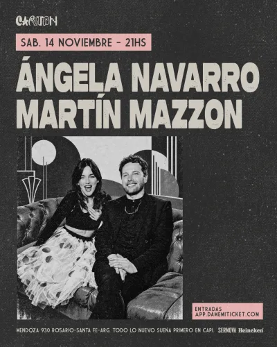 Ángela Navarro y Martín Mazzon INTIMOS