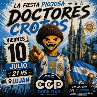 Doctores Crotos en CCP Rock - Luján