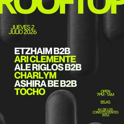 Downtempo Rooftop pres. Jueves 2 de Julio
