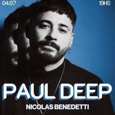 Downtempo Rooftop pres. Sábado 4 de Julio, PAUL DEEP