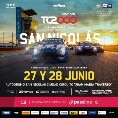 EL TC2000 VUELVE A SAN NICOLÁS