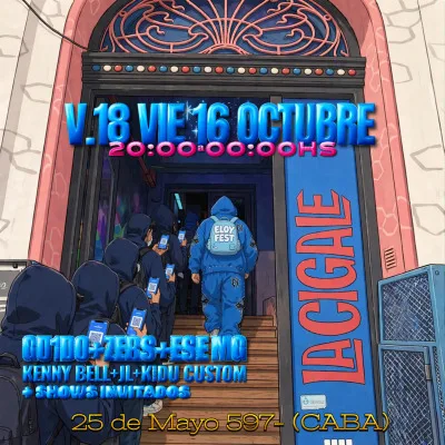 En la Cigale Bar 16-10
