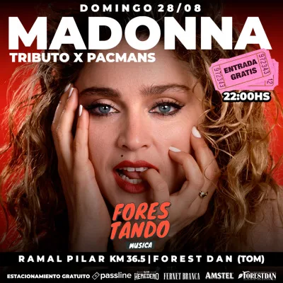 ESPECIAL MADONNA x Pacmans - FORESTANDO MUSICA