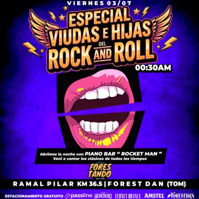 ESPECIAL VIUDAS E HIJAS DEL ROCK AND ROLL - FORESTANDO MUSICA