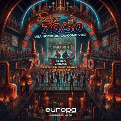 Europa Sin Limites - Sabado 4 - Fiesta 70/30