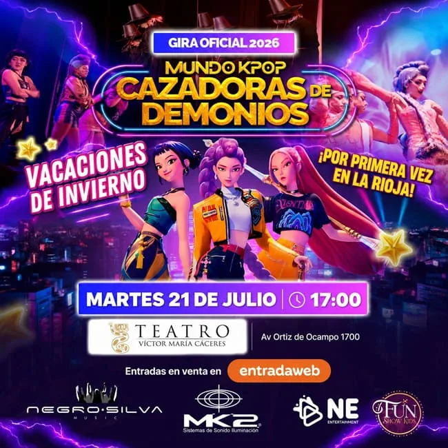 MUNDO K-POP LAS CAZADORAS DE DEMONIOS La Rioja