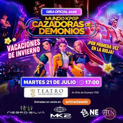 MUNDO K-POP LAS CAZADORAS DE DEMONIOS La Rioja