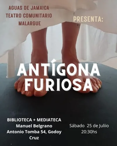 AGUAS DE JAMAICA TEATRO COMUNITARIO presenta ANTIGONA FURIOSA