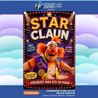 STAR CLAUN CON CHAPOTE en RIVADAVIA