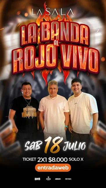 LA BANDA AL ROJO VIVO en San Juan