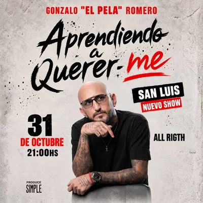 EL PELA ROMERO presenta APRENDIENDO A QUERER-ME