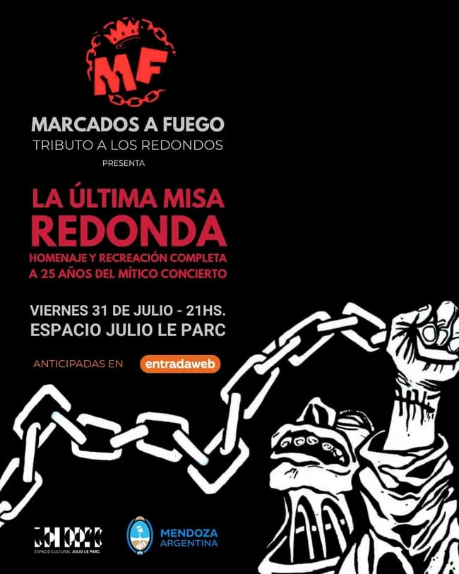 MARCADOS A FUEGO Tributo a los Redondos