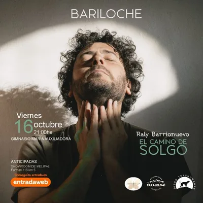 RALY BARRIONUEVO presenta EL CAMINO DE SOLGO Bariloche