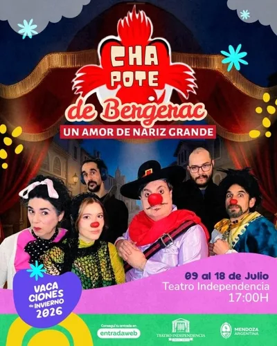 CHAPOTE DE BERGERAC... LA NARIZ ROJA DEL AMOR VACACIONES DE INVIERNO 2026