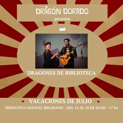 DRAGONES DE BIBLIOTECA Vacaciones en la Mediateca