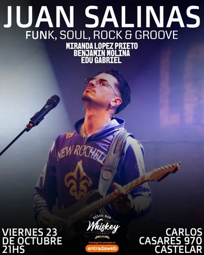 JUAN SALINAS EN WHISKEY BAR