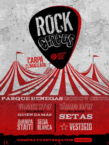 ROCK CIRCUS EN EL PARQUE BENEGAS