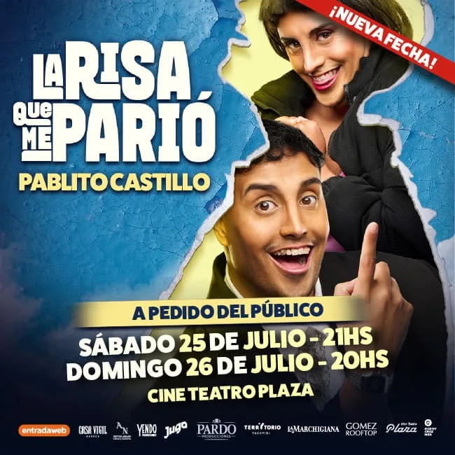 PABLITO CASTILLO presenta LA RISA QUE ME PARIO Mendoza