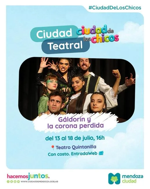 GALDORIN Y LA CORONA PERDIDA Ciudad de los Chicos 2026