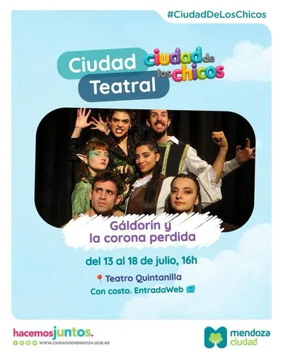 GALDORIN Y LA CORONA PERDIDA Ciudad de los Chicos 2026