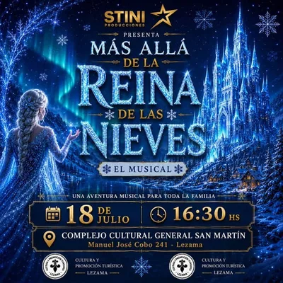 MAS ALLA DE LA REINA DE LAS NIEVES El Musical