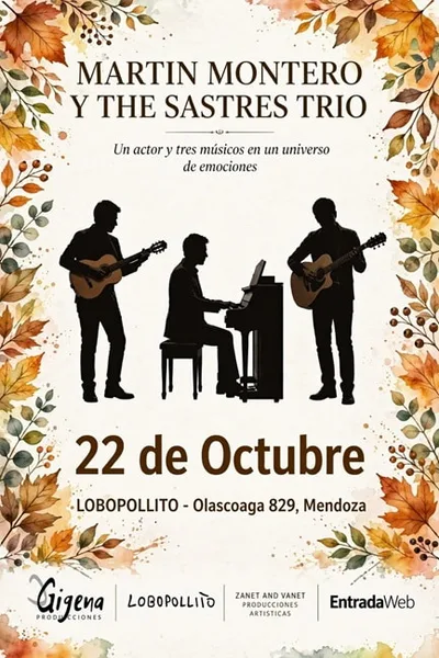 MARTIN MONTERO y THE SASTRES TRIO