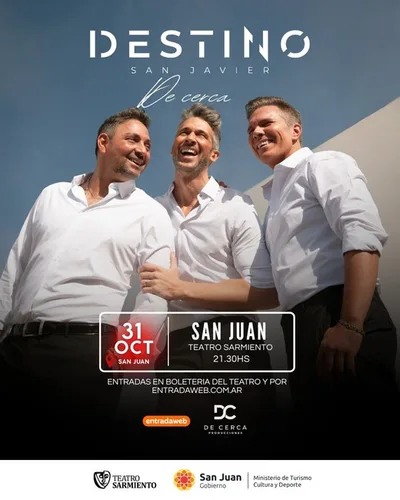 DESTINO SAN JAVIER presenta DE CERCA en San Juan