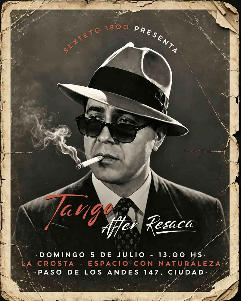 SEXTETO 1800 presenta TANGO AFTER RESACA
