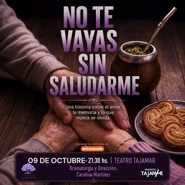 NO TE VAYAS SIN SALUDARME