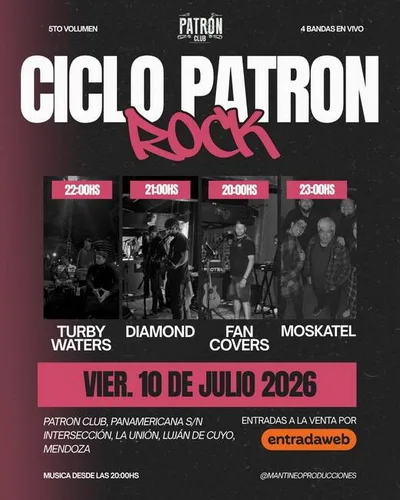 FANCOVERS En CICLO PATRON ROCK (VOL. 5)