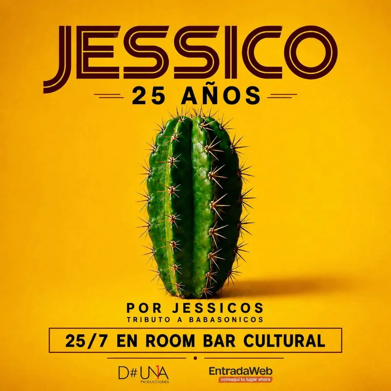 JESSICO 25 AÑOSJessicos – Tributo a Babasónicos