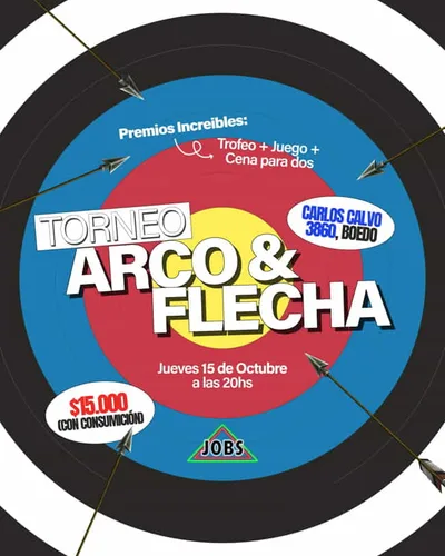 TORNEO DE ARCO Y FLECHA en Jobs Boedo