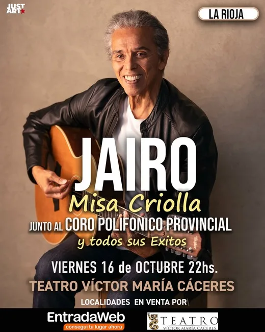 JAIRO presenta LA MISA CRIOLLA La Rioja