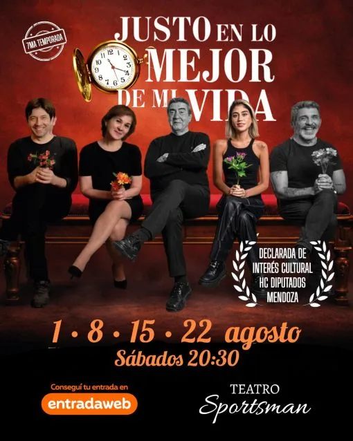 JUSTO EN LO MEJOR DE MI VIDA