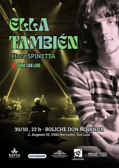 ELLA TAMBIEN GIRA SAN LUIS