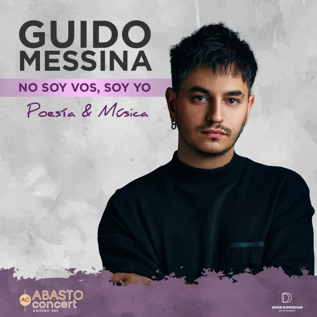 GUIDO MESSINA NO SOY VOS, SOY YO Poesía & Música CABA