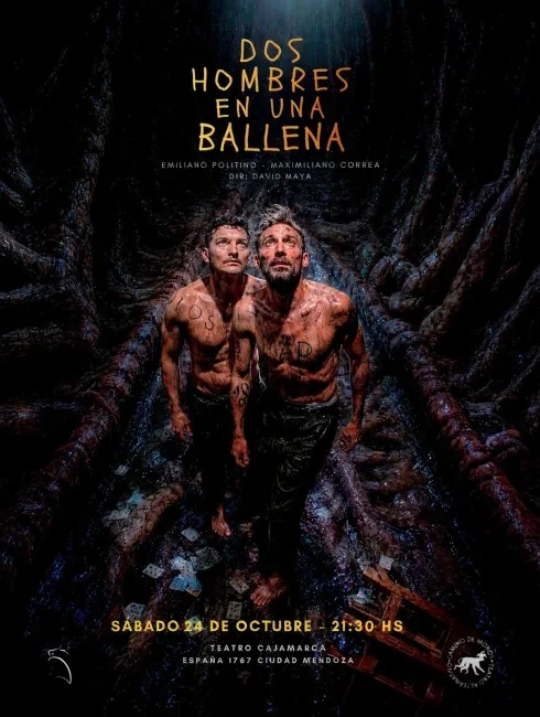 DOS HOMBRES EN UNA BALLENA