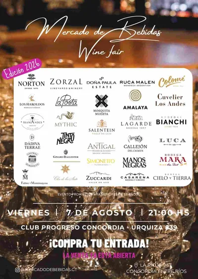 MERCADO DE BEBIDAS WINE FAIR 2026