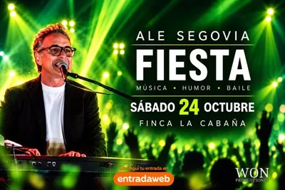 ALE SEGOVIA presenta FIESTA 24 de Octubre